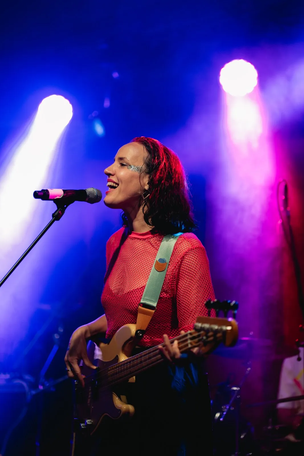 Debbie live auf der Bühne