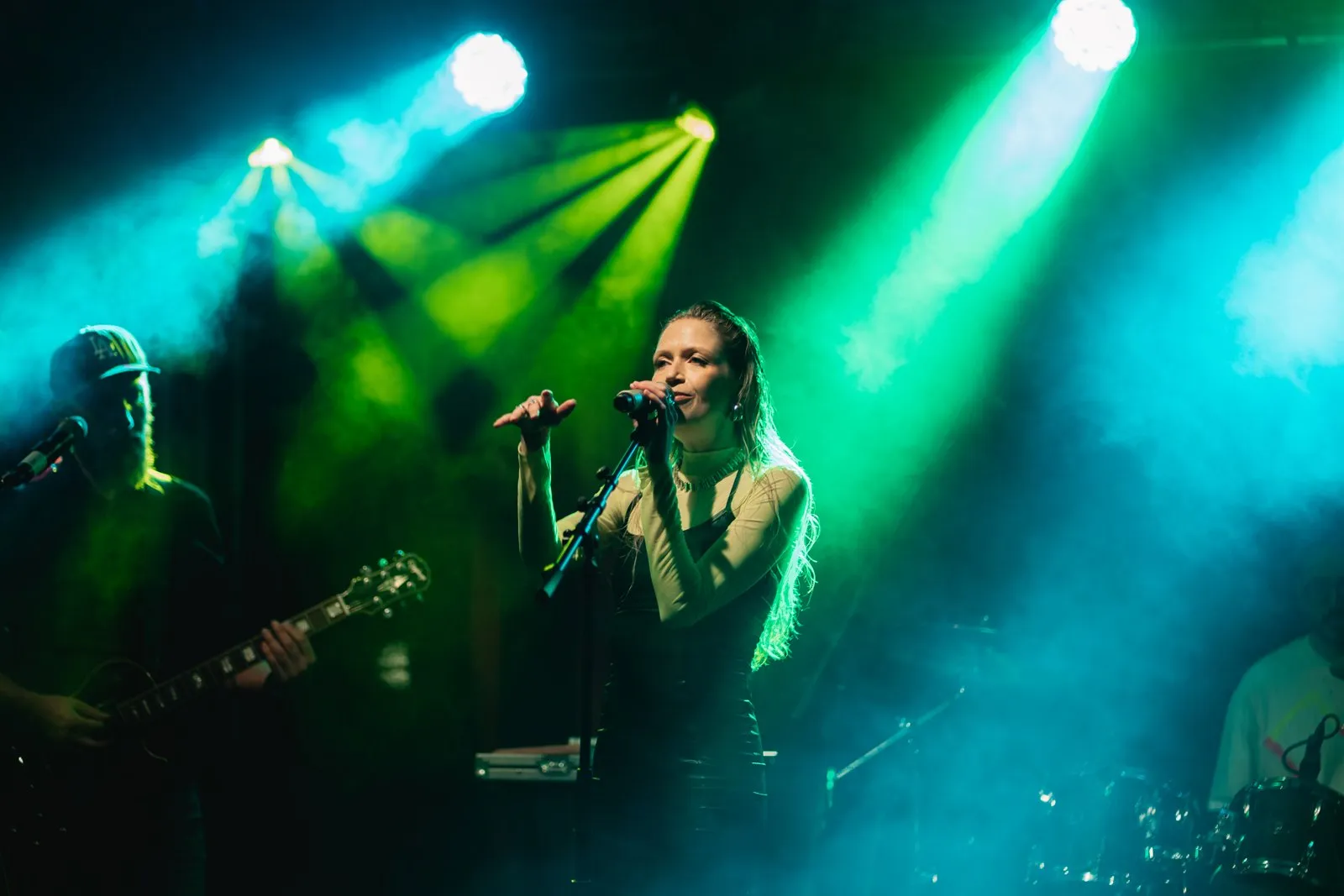 Sophie live auf der Bühne